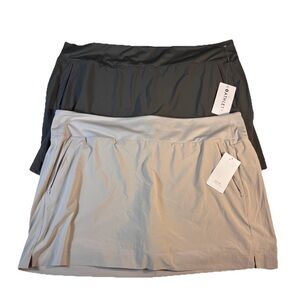 NWT BUNDLE OF 2! Athleta Plus Size 26 Soho Skort Golf Performance Mini Lined